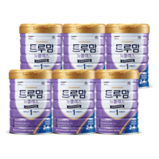 NEW 트루맘 뉴클래스 슈퍼프리미엄 800g 1단계 6캔 (태어나서 6개월까지)