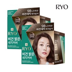 려 비건밝은새치커버 120g 2입 (옵션), 오리지널 딥브라운, 2개