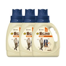 테크 울드라이 세제, 1500ml, 3개