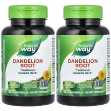 네이처스웨이 단델리온 민들레 Dandelion 1575mg(퍼서빙) 100정 2개