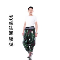 가슴장화 두꺼운 내마모 멜빵바지 고기잡이 옷남성 레인팬츠 물고기작살 입수 저수지 방수, T04-39신발을 누른 사이즈구매 하면됨 의, C10-80사육군 카모 허리슬릿