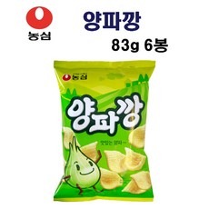 농심 양파깡 83g 6봉, 단품
