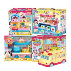 [토이트론] 반짝반짝달님이 역할놀이 구급차병원놀이외 5종