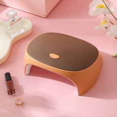 AMEGA 54W LED 젤네일 램프 전문가용 젤램프 센서, 1개, 브라운