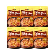 샘표 대전식 두부두루치기 양념 135g 6개