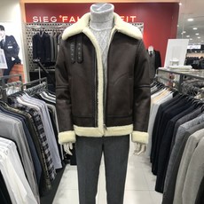 지이크 F 브라운 무스탕 점퍼(FB-GDH9067)