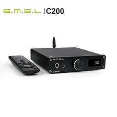 SMSL C200 블루투스 USB DAC 하이파이 헤드폰 앰프 OPA1612A 4 TRS 밸런스드 ES9038Q2M 4.46.35mm 출력 디코더 PS4 PS5 용, SMSL C200 AU Plug - es9038q2m