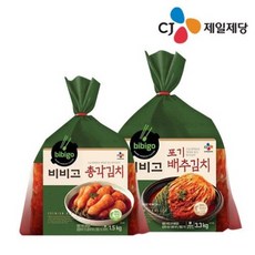 비비고 포기배추김치 3.3kg+비비고 총각김치 1.5kg, 3.3kg,