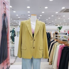 SI 면혼방 투버튼 일자핏자켓
