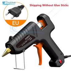 핫멜트 총 글루건 접착제 핫 멜트 DIY 미니 가정용 용 건 열 온도 미국 EU 전기 수리 도구 11mm 글루스틱 사용 150W 897898, AC 220V EU plug, 1개