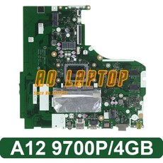 레노버 310-15ABR 노트북 PC 마더 보드 CG516 NM-A741 A12 9700P 4GB RAM DDR4 AMD Radeon R7 2GB 메인 15., 한개옵션0
