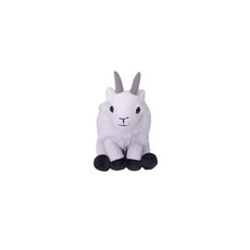 Wild Republic 와일드 리퍼블릭 Pocketkins 에코 마운틴 염소 봉제 동물 12.7cm(5인치) 재활용 소재로 제작 친환경, 1개