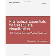 뛰어난 데이터 시각화를위한 R Graphics Essentials : 데이터 과학에 대해 알고 싶은 200 가지 실제 사례, 단일옵션