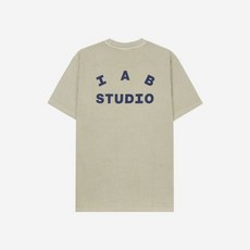 IAB Studio 반팔티 남자 여자 상의 아이앱 스튜디오 피그먼트 티셔츠 오트밀 Pigment T-Shirt Oatmeal