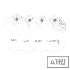 휴비딕 체외형 의료용 전극, HPAD-M, 4개