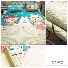 DW 어린이 침대패드 여름패드 캐릭터 통기성패드 유아동 요/매트, 디자인O(1.2m), 1개