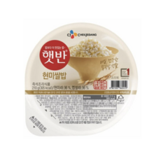 올따옴) 햇반 맛있는 현미쌀밥 210g 18입, 18개