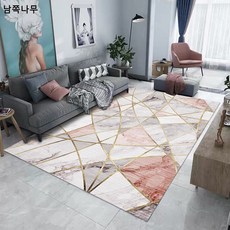 카펫 북유럽식 매트 거실 침실은 넓은 면적에 2m 3m 4m 두께로 더해져 관리가 용이하다