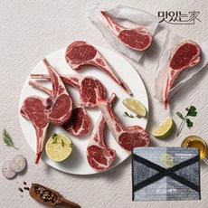 [고기앞] 호주산 숙성 5-9개월미만 스프링램 양고기 프렌치랙 양갈비 1kg선물세트+쯔란, 없음, 1개, 1kg