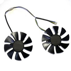 DIY 2 피스 85MM 4 핀 GA92S2U GTX1660 GPU 그래픽 카드 팬 EVGA 지포스 울트라 슈퍼 SC 게임용, 01 DIY
