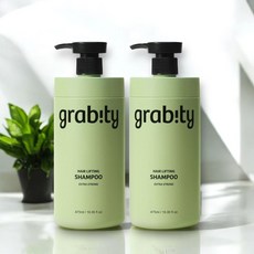 정품 [1+1] grabity 엑스트라 스트롱 탈모 샴푸 여성 남성 볼륨샴푸 가는모발샴푸 탈모증상완화 무중력샴푸