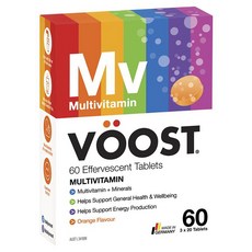 Voost Multivitamin Effervescent 60 Pack, 1개, 60정 - vjetn