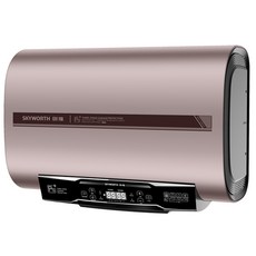 전기온수기 Skyworth/물탱크식 전기가열기 납작한통, T06-D2B.원격조종 .80L.타임(납작한통 쌍담)1급 에너지효율
