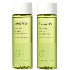 이니스프리 애플씨드 립앤아이 메이크업 리무버 2개세트(19년NEW) 100ml+100ml, 단일상품