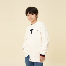 타미힐피거 에센셜 케이블 가디건 (T42C7WCD110BT2Z00)