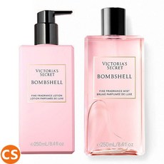 [ VICTORIAS SECRET 미국직배송 ] 빅토리아시크릿 밤쉘 바디로션 바디미스트 세트 BODY LITON MIST 250ML SET, 250oz, 1개