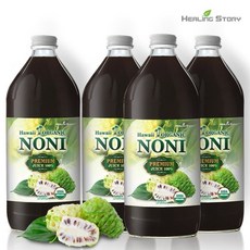 하와이 유기농 노니원액 주스 946ml_4병