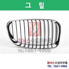 BMW 1시리즈 07-11년식 라디에이터 우 그릴 Radiator Front Bumper Grille Right P004187, 1개