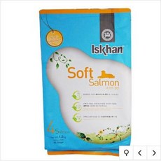 이즈칸 소프트 연어(4-블루) 1.2kg 관절 단백질 장기능 영양 피모유지 집사샵