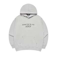 아크메드라비 티셔츠 CIRCLE SYMBOL RIVET HOODIE GREY 서클심볼리벳 후드 그레이