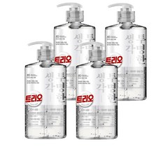 트리오 투명한생각 주방세제, 500g, 4개