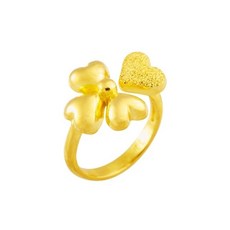 크로바순금반지