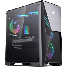 NINGMEI Supreme Master 게이밍 PC 데스크탑AMD 라이젠 75700X8 코어 3.8GHzup to 4.6GHz GeForce RTX 4060 8GB 32GB DD, 5700X 4060 - 라이젠75700x