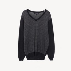 BROOKS BROTHERS 유니크패턴 브이넥 니트탑 MAN_L