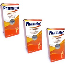 Pharmaton Vitality Capsules 100 Caps X 3 Pack, 3개, 100정