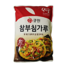 삼양사 큐원 참부침가루 1kg / 부침개/ 전/, 1개