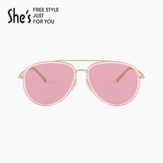 머천트레이딩 SHES희자 거울 경계 자세 계열 스타일리쉬 경량 복량 파일럿선글라스 에비에이터선글라스
