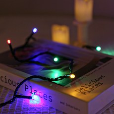 크리스마스 장식 전구 간접 라인 조명 겨울감성 무드등 투명선 LED 500구 50M, 혼합색상