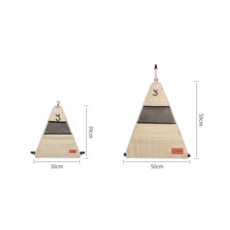캠핑 포켓 주머니 수납가방 삼각형수납 다용도 인디언행어 오거나이저, 사각형, 1개