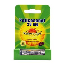 네이쳐스 라이프 폴리코사놀 23mg 60 미니 타블렛 옥타코사놀 함유 사탕수수, 60정, 1개