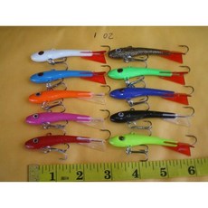  에기 한치 키우라 귀수 낚시 태클 루어 6PCS입니다. 미나우 지깅캐스팅 미끼ICE 1 OZ. 색상 