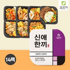 포르미 신애한끼 저탄수 닭가슴살+고구마 식단구성 7종14팩, 단품없음
