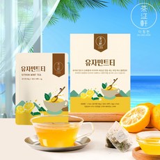 다정헌 과일청 블렌딩티 유자민트티 61.5g x 5입, 1개, 5개입, 307.5g