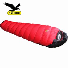 SALEWA 살레와 캠핑 오리털침낭 아웃도어 800g-2500g, 800g, 블루