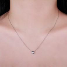 다이아3부목걸이우신