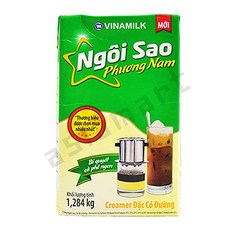 베트남 비나밀크 응오이사오 프엉남 연유대용 1 284kg VINAMILK Ngoi Sao phuongnam 아시아마트, 1개, 1.284kg